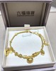 2楼六福珠宝足金克重胖福手链（约17克）） 商品缩略图0