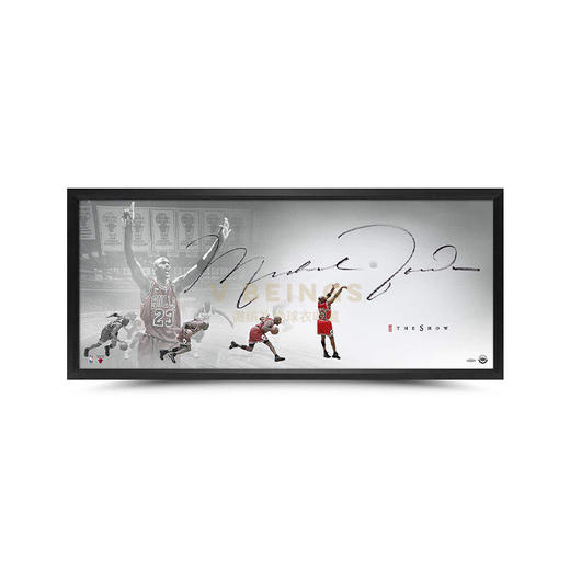 收藏系列 乔丹 The Show “The Last Shot” 限量亲笔签名画 商品图0