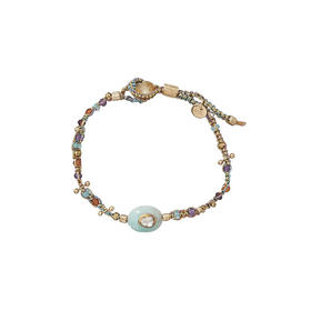 订购12周到｜ROOM SERVICE-KASHA-天河石 花边 手链［法国设计师］