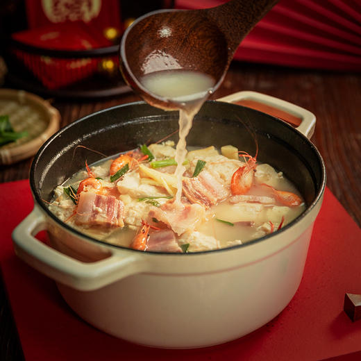 金字五花咸肉 400g 咸肉风干肉上海南风肉刀板香老字号咸肉腌笃鲜食材 商品图3