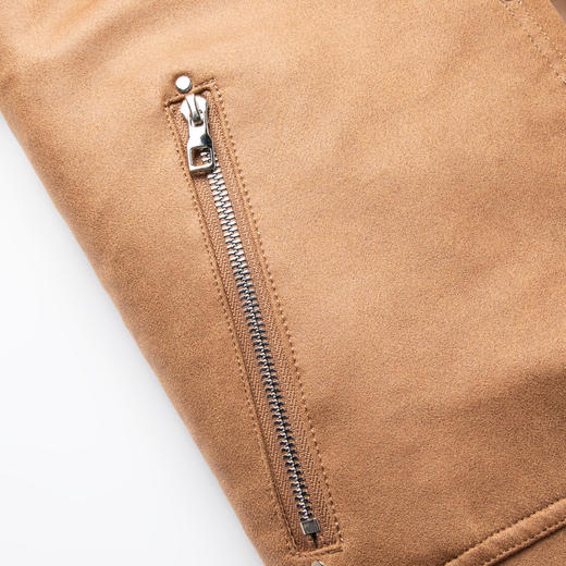 【仿麂皮】圣得西男士翻领夹克2025年秋季新款耐磨易打理工装外套 商品图10