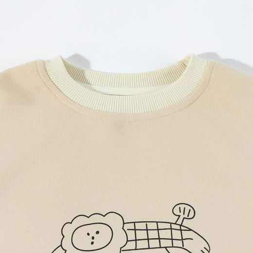 贝贝怡童装男童女童套装2025新款儿童春秋季长袖卫衣长裤两件套ZB3ET004 商品图6