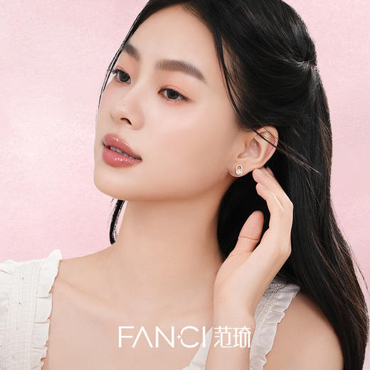 Fanci范琦真心锁耳钉小众锁扣爱情锁精致轻奢耳饰女生礼物 商品图4