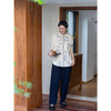 牧衣游原创 印花纯棉短外套柔软舒适素雅文艺百搭开衫 青花故梦 商品缩略图2