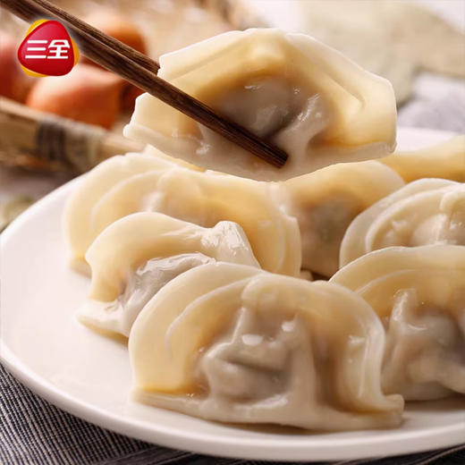 三全猪肉白菜饺子1kg，保质期365天 商品图3