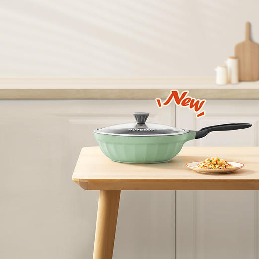 6F 北鼎 不粘锅 不粘平底煎炒锅 30cm 商品图2