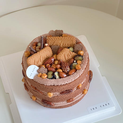 焦糖坚果裸蛋糕（夹心内含坚果！老人、小孩及过敏人士，请谨慎食用！） 商品图3