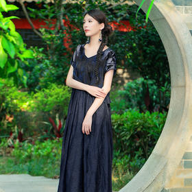 星霜华蔓短袖连衣裙（两件套）| 现货加急发