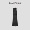 ROMI STUDIO“自然质感”100%苎麻轻薄后开背无袖礼服裙RWCSLG1560 商品缩略图0