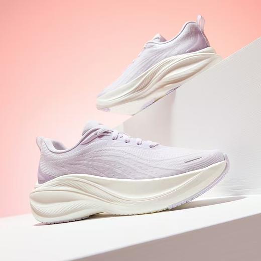 安踏叶子 丨厚底增高跑步鞋女夏季新款减震运动跳绳鞋子122525535 商品图1