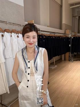 休闲——亚麻套装