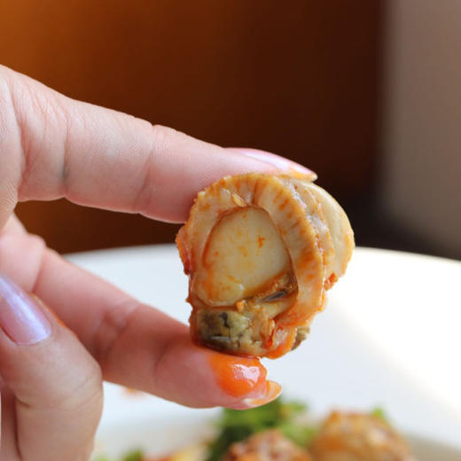 【奕虹精选-长岛红贝扇贝】长岛红贝高蛋白、低脂肪，肥厚鲜美，健康美味，随手一做就是大餐，肉质鲜美美味，没有任何的添加。不泡yao、不泡水、不挂冰，无泥无沙 商品图2