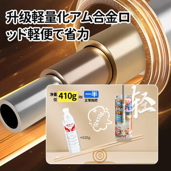 CONDOR日本天花板除霉清洁神器屋顶擦墙壁家用除灰尘可伸缩夹布平板拖把 商品图1