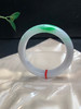 620668，60.8飘阳绿大圈手镯，清新白底青、干净底子细腻，飘阳绿 商品缩略图0