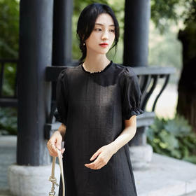 HERA CHOLE中女老钱风连衣裙 ，东方手艺面料撑起的女性美，任时光穿梭，美人不迟暮【3-5天，周末顺延】【G】