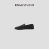 ROMI STUDIO“复古英伦”100%牛皮简约一脚蹬平底乐福鞋 RWCRP34096【现货】 商品缩略图1