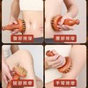 「黄铜梳齿！送精油+图」黄铜经络刷揉肚子全身通用按摩腹部疏通带脉刷头部居家日用刮痧经络按摩梳 商品缩略图2
