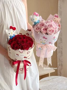 KT猫卡通定型片（5张/包）