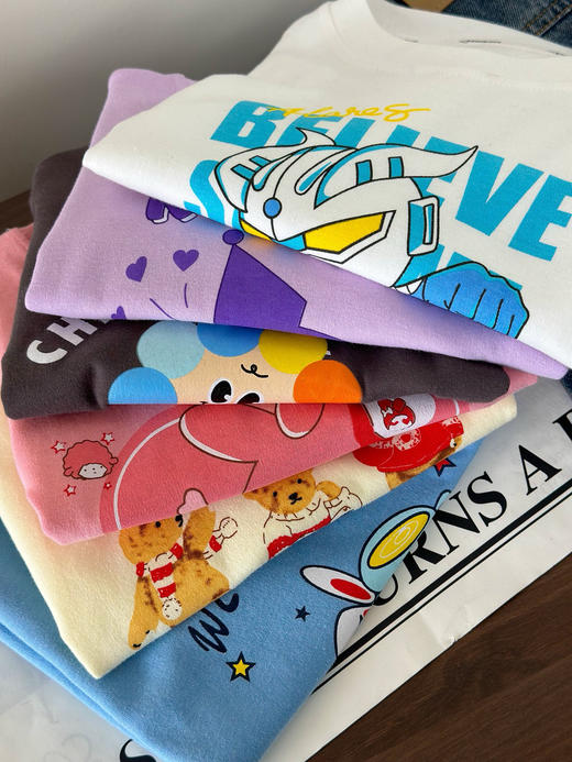 【39.9元/2件清仓】儿童莱卡棉长袖T恤男童女童新款T秋季 商品图3