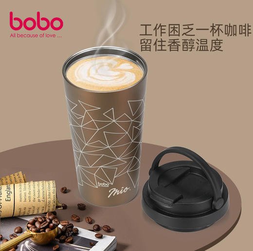 bobo 咖啡杯 保温杯 商品图2