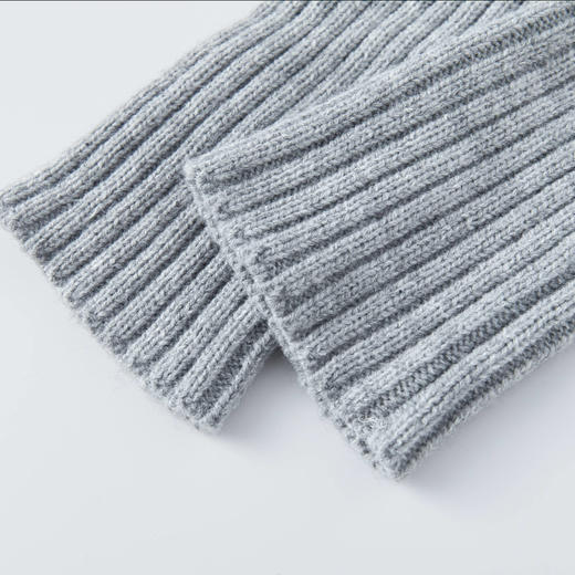 cicochild 2025年秋季新款女童高密针织堆堆袜套双层口抗皱弹力袜 商品图4