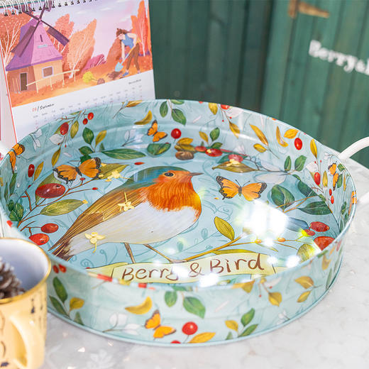 【云优选】Berry&Bird园艺托盘（知更鸟/向日葵） 商品图3