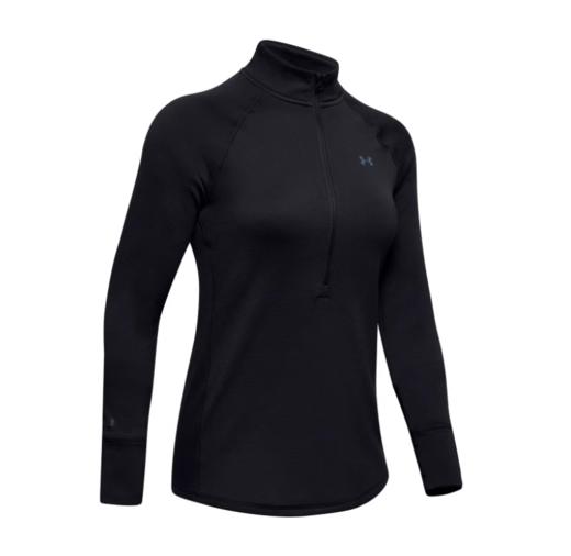 安德玛UA Base 4.0女子弹力跑步训练休闲运动修身长袖1343319-001 商品图3