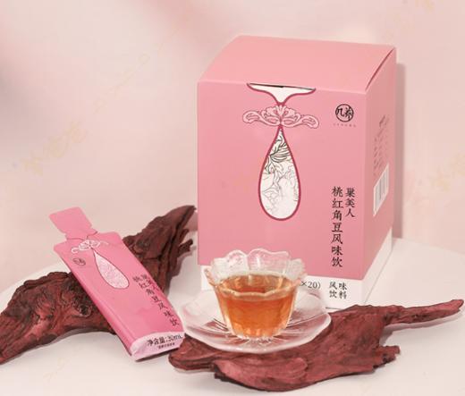 【桃红角豆风味饮】几养|巢美人 开袋即饮 姨妈放心 月月舒心 舒享元气好状态 商品图0