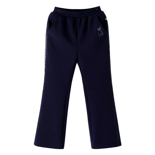 女童全腰针织长裤冬季新款安奈儿童装EG546582 商品图6