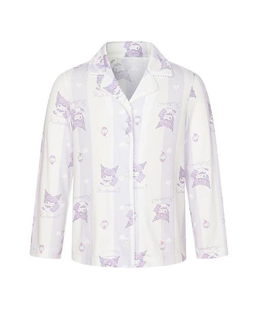 【春上新】8楼爱慕儿童Aimer Kids女孩奶皮酷洛米晚安开衫长袖家居AK141J442，吊牌价459元 商品图4