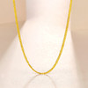 周六福黄金项链女计价足金侧身链素链锁骨链基础送礼节日礼物 商品缩略图2