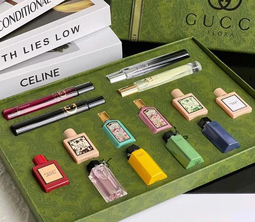 【直邮】七夕礼盒GUCCI/古驰全家福10+4小样套盒滚珠/古驰迷你香氛礼盒装四件套5ml*4瓶（绮梦茉莉罪爱女士花悦绮梦栀子）（无喷头） 商品图5