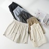 【韩系】元气少女冰感短裤丨高腰显瘦 山本a字五分裤 商品缩略图4