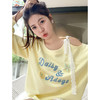 <曾小咸推荐>韩系斜领立体装饰长袖卫衣T恤 商品缩略图1