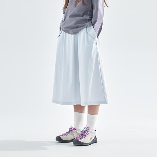 cicochild25年秋季新款女童A字运动半裙防泼水锦纶微弹简约休闲裙 商品图4