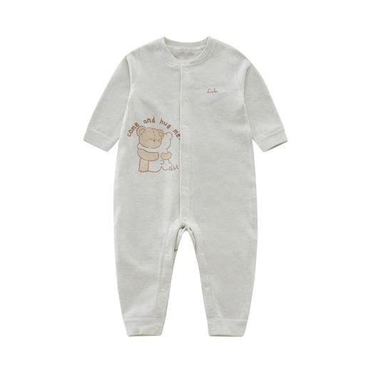 （特惠）金发拉比内衣i5-0抱抱熊内衣全开连体衣杏色/花灰LYEA10242678/LYEA10242690 商品图1