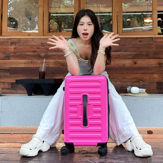 前100送收纳6件套 凌秀President多巴胺航运集装行李箱 商品图4