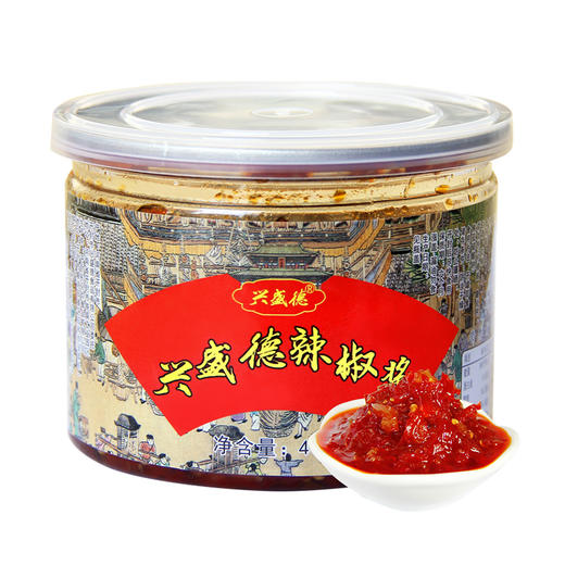 兴盛德辣椒酱开封特产拌饭酱400g大瓶装香辣剁椒下饭菜小米剁椒酱 商品图1