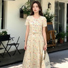 奢姿大码女装2026夏季减龄小碎花刺绣圆领两件套胖妹妹时尚套装9952990684 商品缩略图2