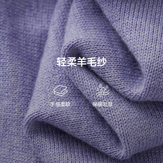 漫画家【花苞衫】两面穿羊毛混纺 甜美设计感亲肤柔软儿童开衫 商品图4