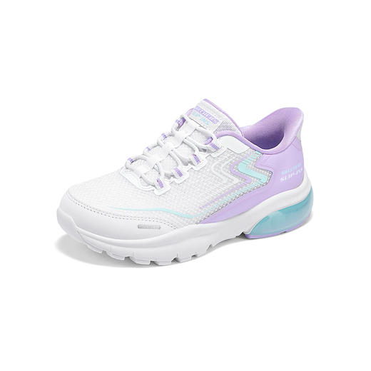 【代发】Skechers斯凯奇儿童光轮闪穿鞋男女童一脚蹬轻盈透气低帮休闲运动鞋 商品图3