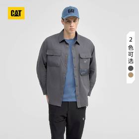 【春上新】【95折】6楼卡特CAT秋款网装口袋休闲长袖衬衣深灰色CO3SHW36051C08，吊牌价728，折后价692