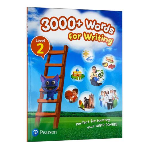 香港小学英语写作3000词2级别 朗文英语小学教材 英文原版 3000+ Words For Writing 培生PTE剑桥少儿英语词汇备考书 英文版原版 商品图1