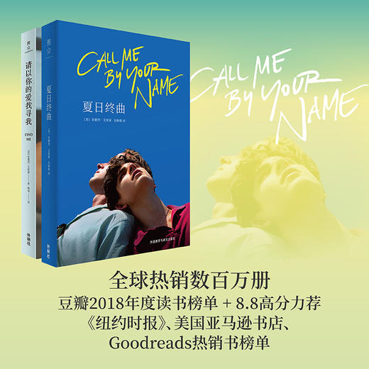 请以你的名字呼唤我（夏日终曲+请以你的爱找寻我）（套装共2册） 商品图1