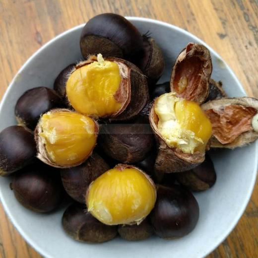 【京东快递】山东新鲜板栗 现摘板栗 甜高山板栗 老品种油栗 生板栗 香甜软糯DBXS 商品图4
