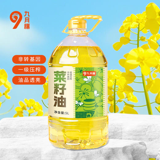 【自营】九月穰菜籽油1.8L/5L 商品图6