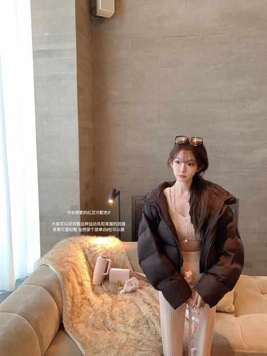 金蘑菇菇  alo三件套 / 精纺100羊毛外套吊带长裤三件套 商品图8