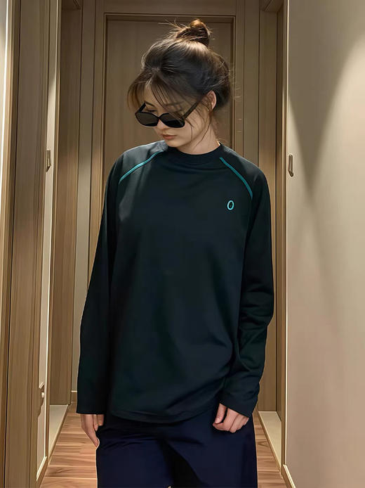 秋新！山系机能风~情侣轻量舒适速干透气长袖T恤 商品图1