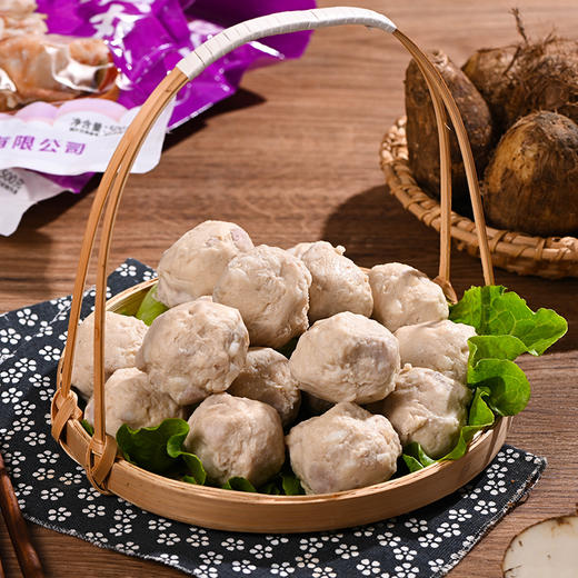 芋肉丸香芋肉丸火锅食材关东煮麻辣烫烧烤丸子250g 商品图3