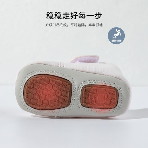 贝贝怡2025秋季新款男女童软底轻便学步鞋周岁宝宝柔抱鞋ZB3EX002 商品图10